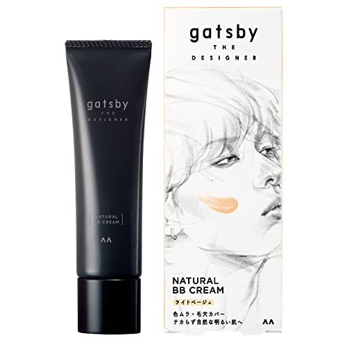 gatsby THE DESIGNER Natural BB Cream Light Beige [Men&