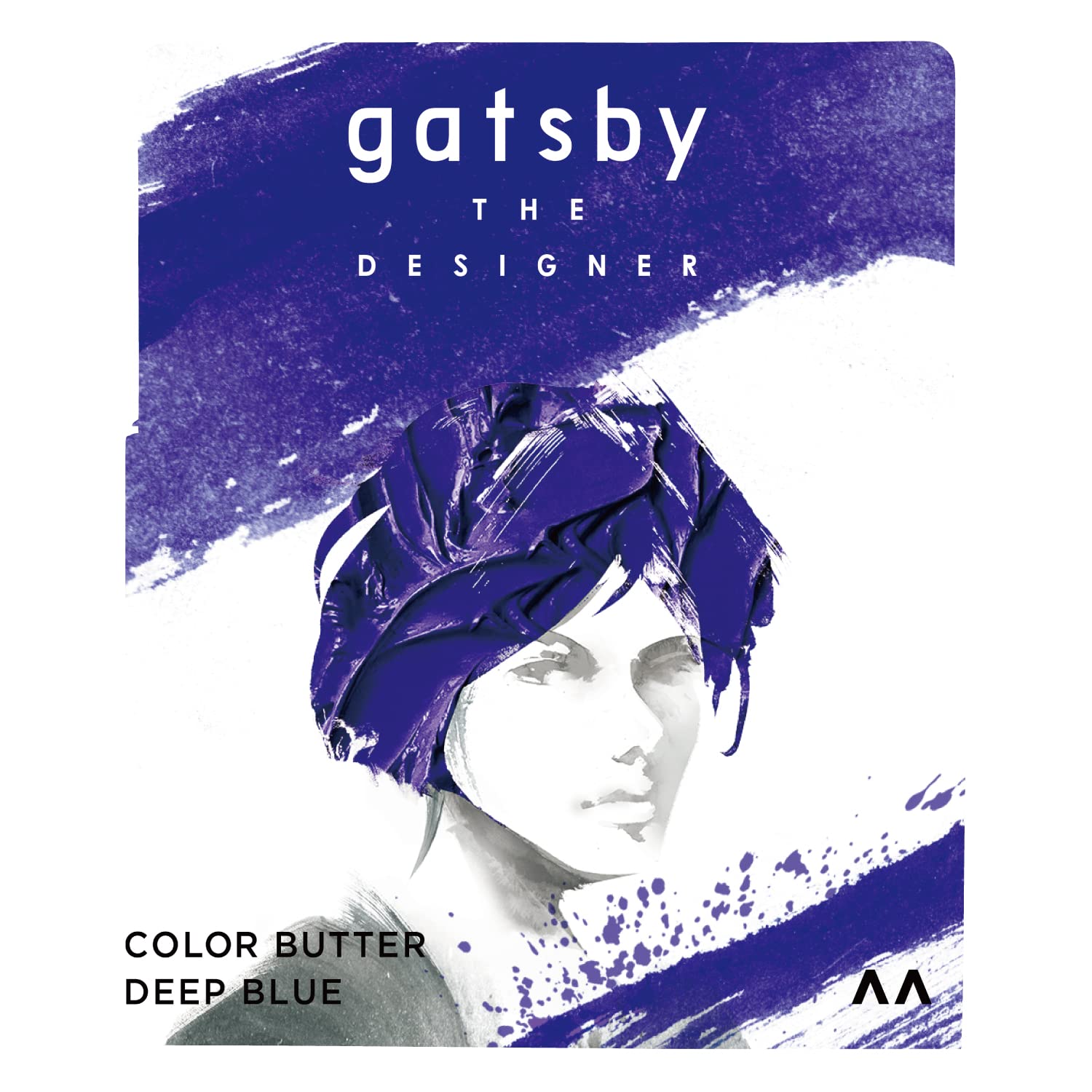 gatsby THE DESIGNER Color Butter Deep Blue [ Hair Color Vibrant Blue ] 110 grams (x 1)