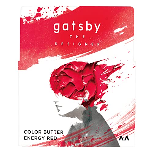 gatsby THE DESIGNER Color Butter Energy Red 110g Hair Color Cream