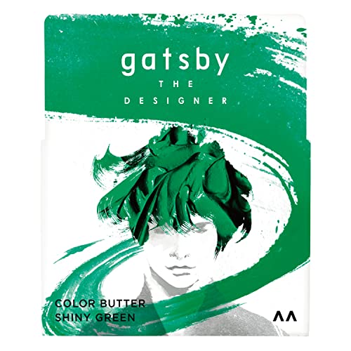 gatsby THE DESIGNER Color Butter Shiny Green [Hair Color Bright Green] 110 grams (x 1)
