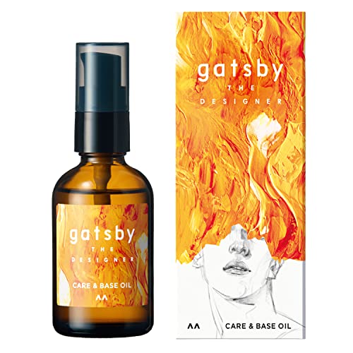 gatsby THE DESIGNER Care &amp; Base Oil [ Hair Oil Men Leave-in ] Damage Repair Styling Base