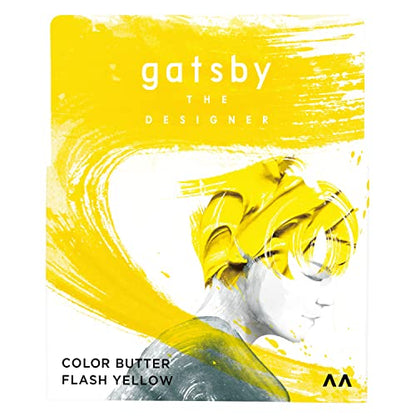gatsby THE DESIGNER Color Butter Flash Yellow [ Hair Color Bright Yellow ] 110 grams (x 1)