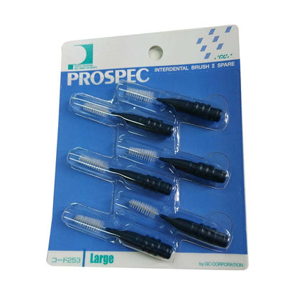 Prospec Interdental Brush II Spare L 6 pieces
