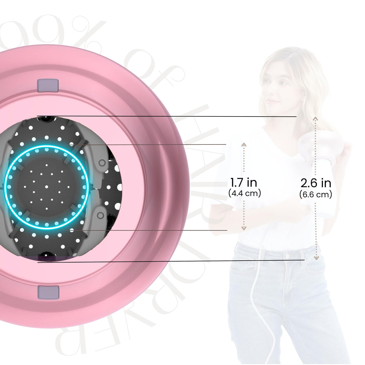 Gihali Universal Hair Diffuser for Natural Curls and Waves