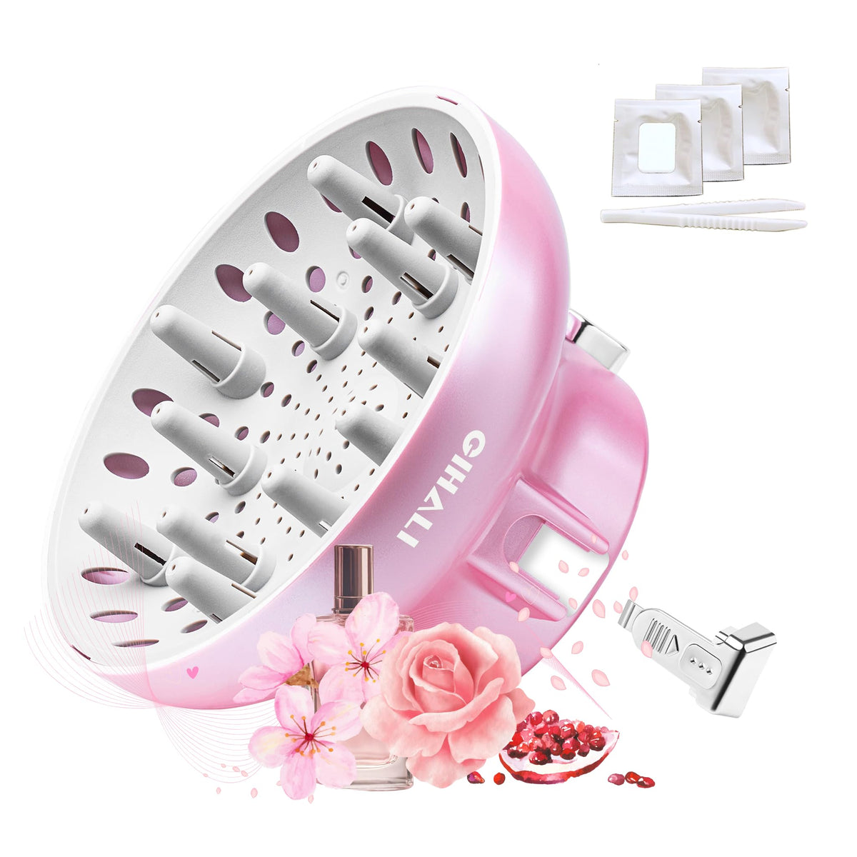 Gihali Universal Hair Diffuser with Replaceable Pads for All Hair Types