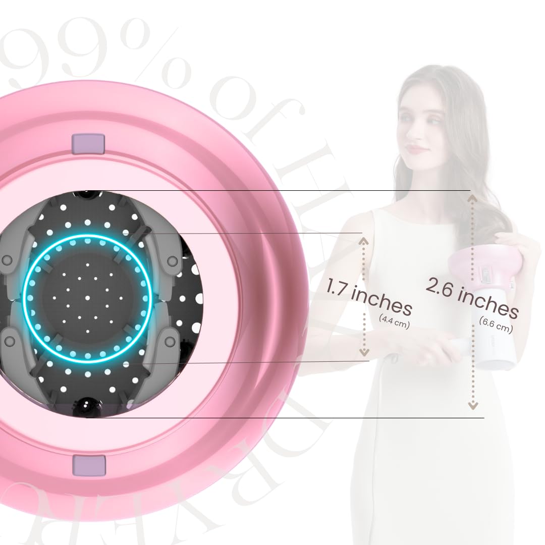 Gihali Universal Hair Diffuser with Replaceable Pads for All Hair Types