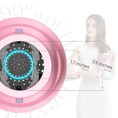 Gihali Universal Hair Diffuser with Replaceable Pads for All Hair Types