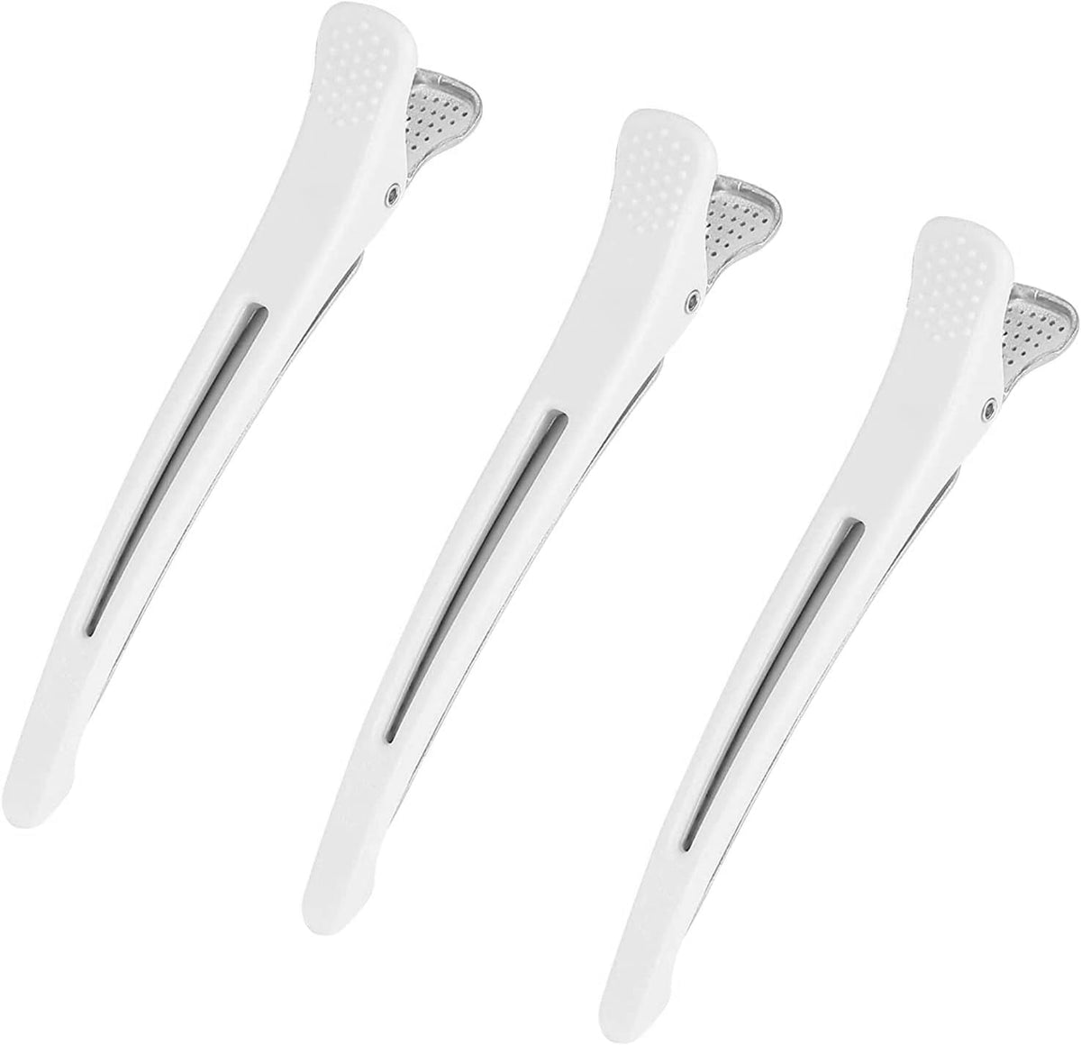 Giitoo Professional Hair Clips Set of 3 with Non-Slip Rubber