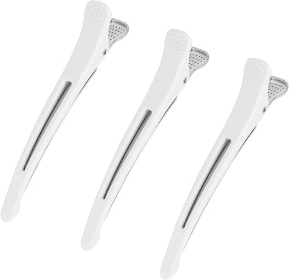 Giitoo Professional Hair Clips Set of 3 with Non-Slip Rubber