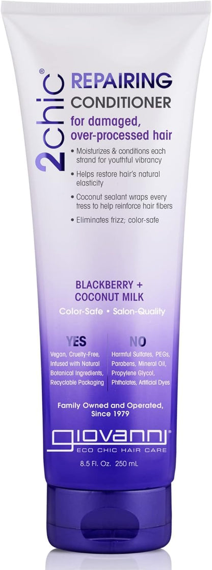 Giovanni 2chic Damage Conditioner 250mL Non-Silicone Hydrating Care