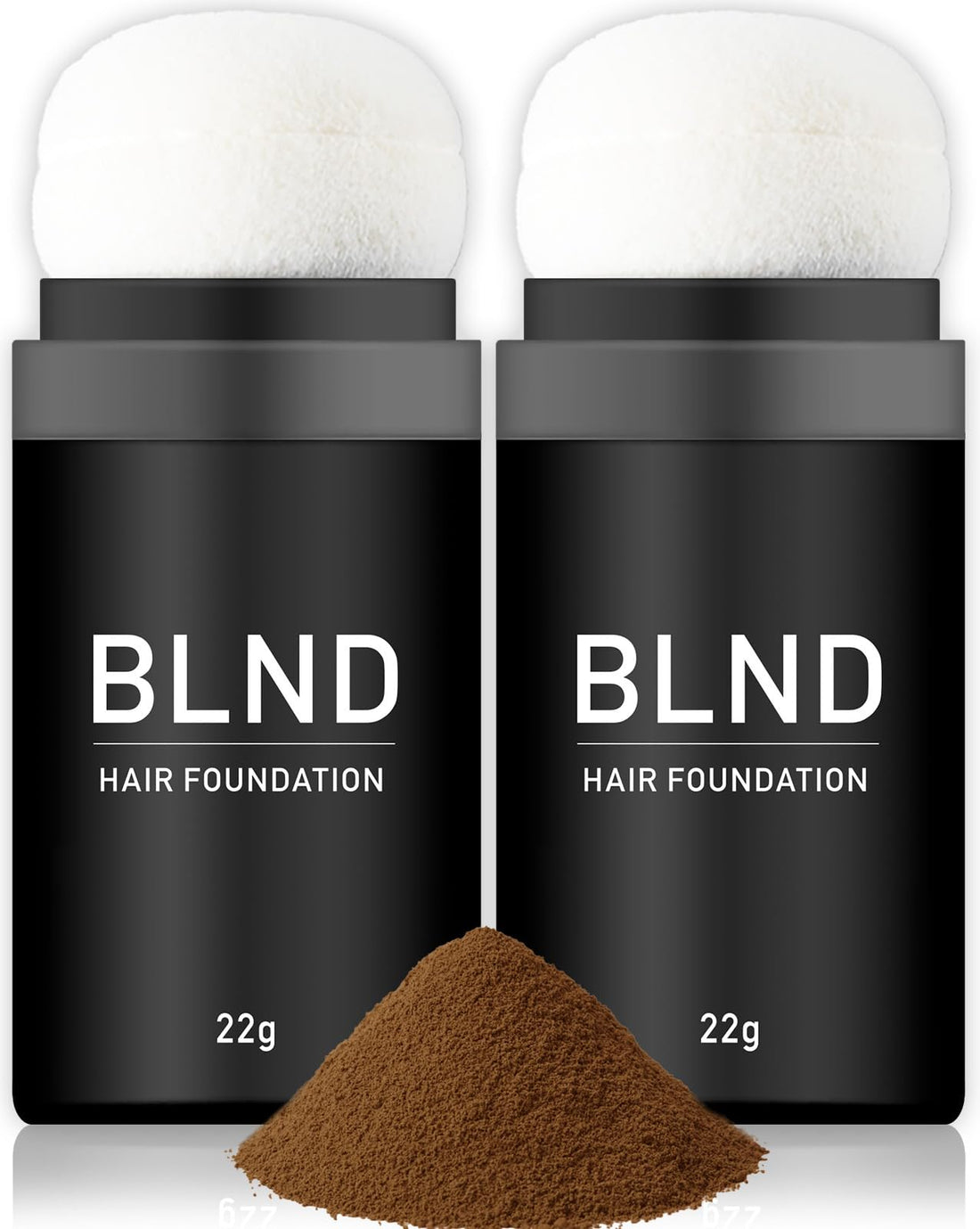 Gleon Hair Foundation Powder for Gray Hair Coverage 22g