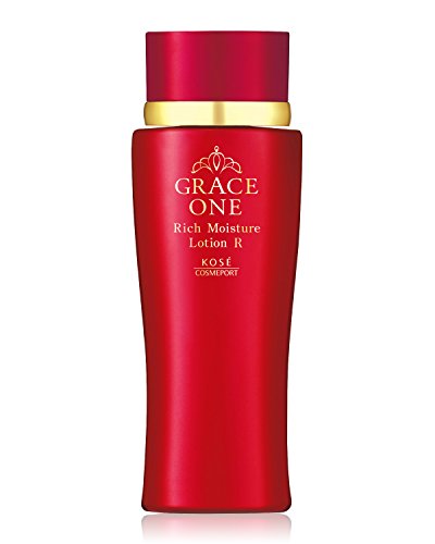 GRACEONE KOSE コーセー グレイスワン リッチモイスチュア ローション (とてもしっとり) 化粧水 180ml +鼻用角栓パック1枚おまけ付き