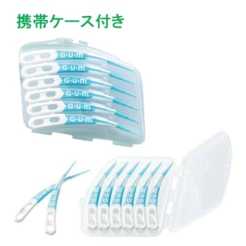 GUM Soft Pick Interdental Brushes Gentle Rubber Type 30 Count Pack