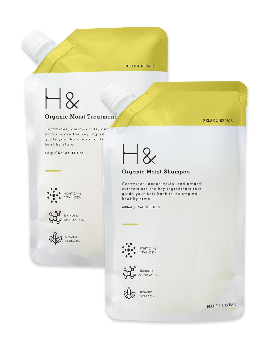 H& Amino Acid Damage Repair Shampoo and Treatment Refill Set