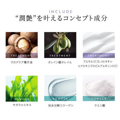 H2 ONEST Hydrogen Powder Hair Treatment 8 Pack