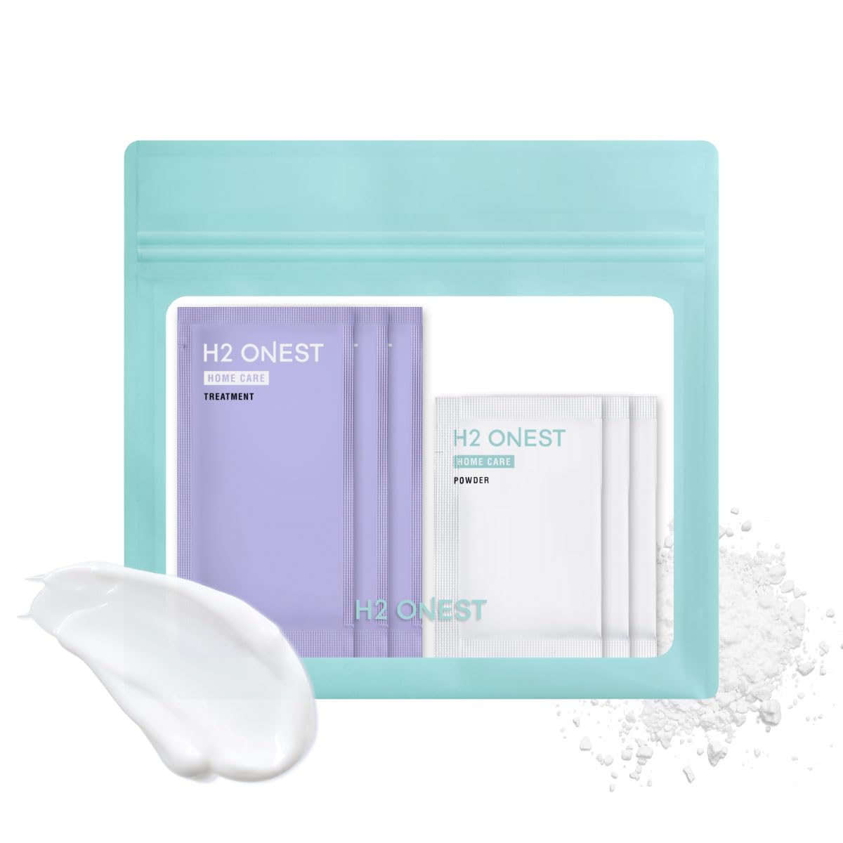 H2 ONEST Home Care Trial Set with Treatment and Hydrogen Powder