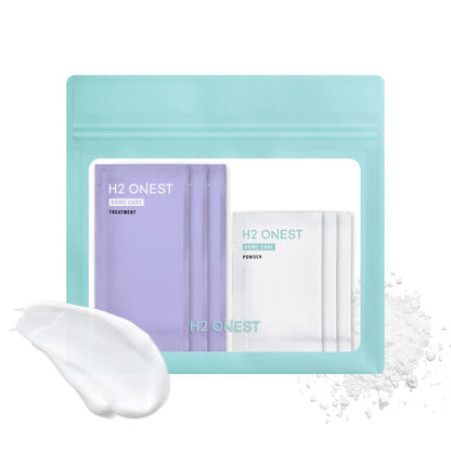 H2 ONEST Home Care Trial Set with Treatment and Hydrogen Powder