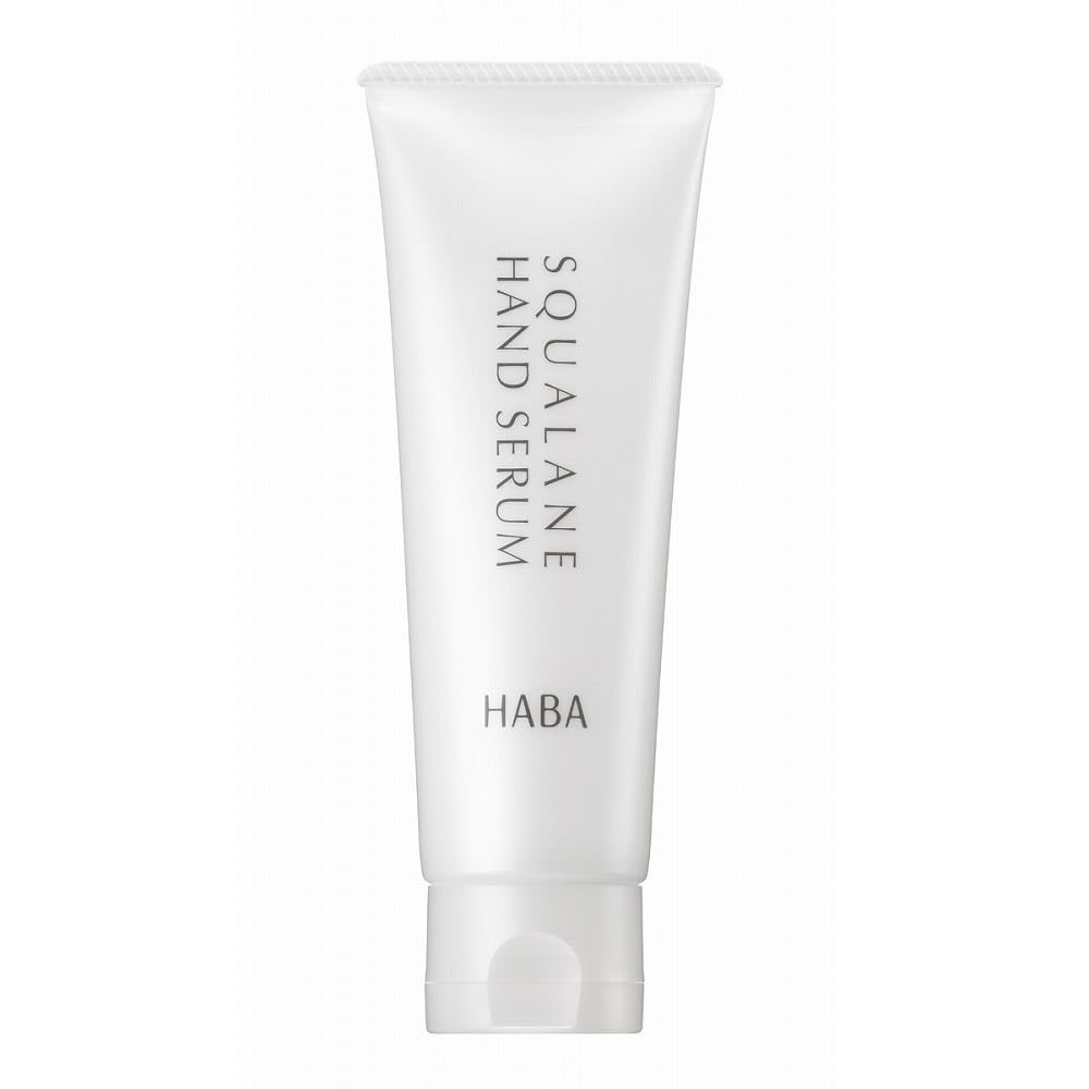 HABA Squalane Hand Serum 80g pour des mains hydratées, douces et jeunes.