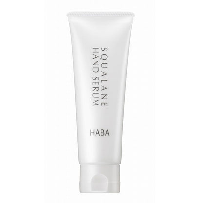 HABA Squalane Hand Serum 80g pour des mains hydratées, douces et jeunes.