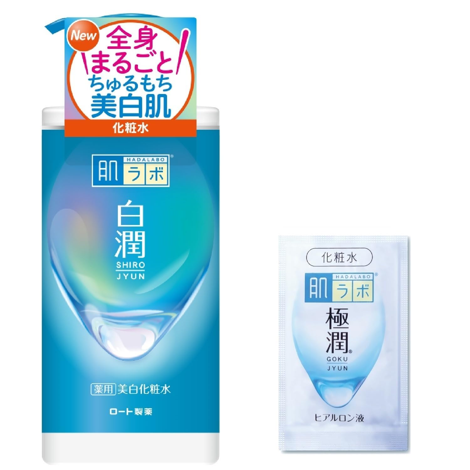 Hada Labo Shirojun Medicated Whitening Lotion Large Capacity Pump