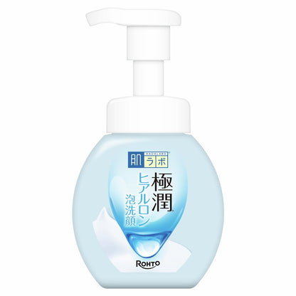 Hada Labo Gokujun Hyaluronic Foam Cleanser 160ML - Japanese Skincare