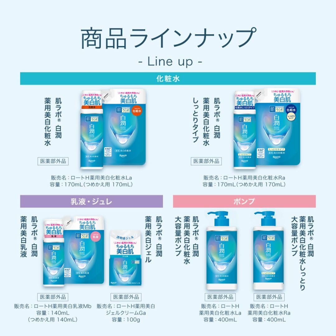 Hadalabo Bright Look Lotion with Bonus Gift - 150ml