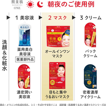Hadabisei Masques Hydratants Concentrés pour les Yeux 60 Masques
