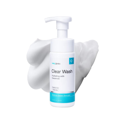 HALSKIN Clear Wash 150ml Gentle Foaming Cleanser for Pore Care