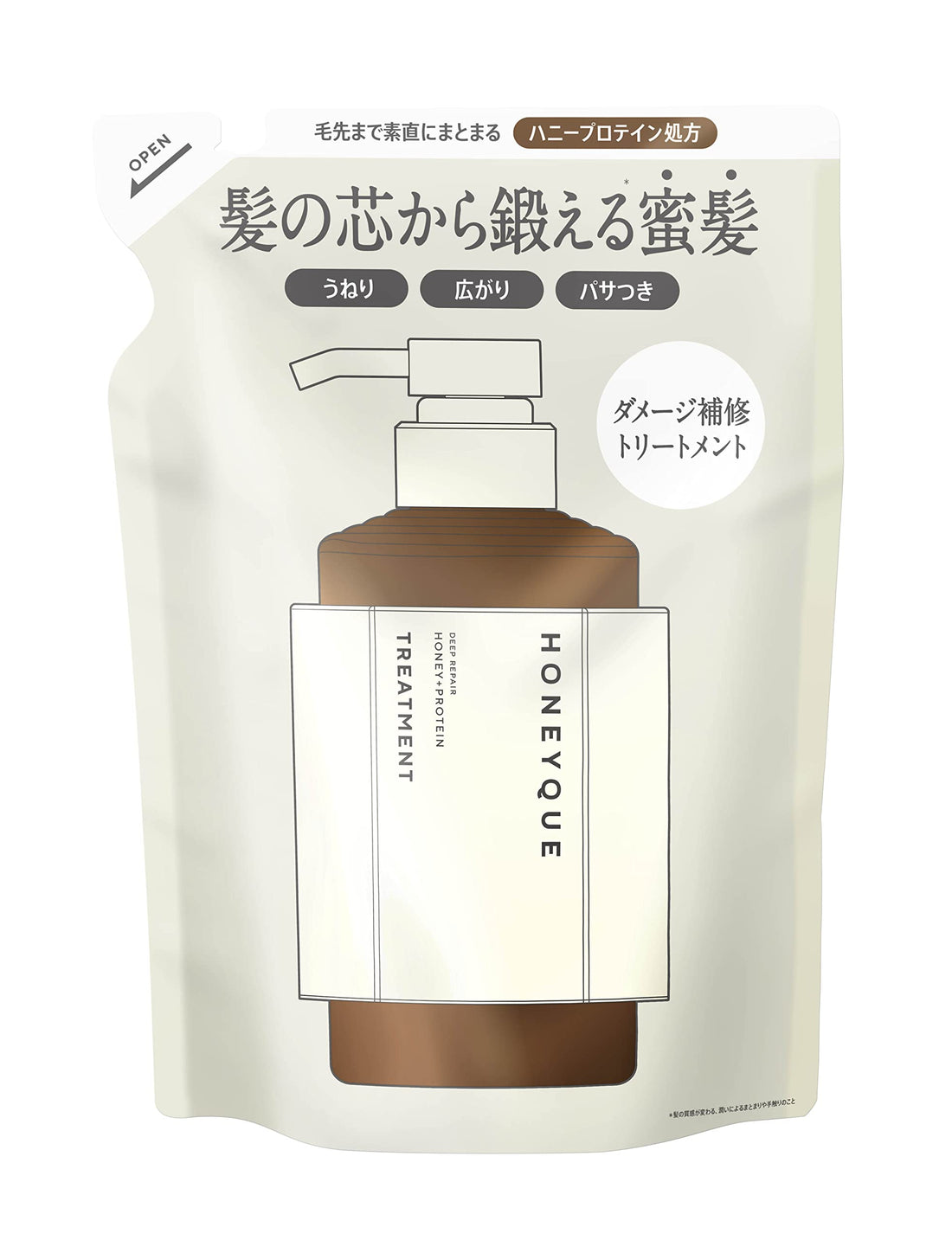 Haniku Deep Repair Hair Treatment Moist Refill 400ml