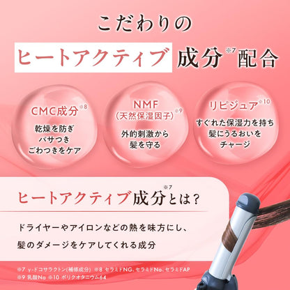 Headoruchepuroshotto Hair Dolce Silky Touch Hair Milk Refill Set of 3