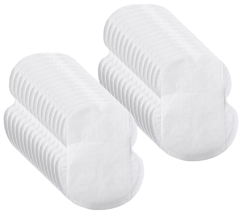 helps address the appearance of Underarm Sweat Pads 100 Count for Sweat Protection