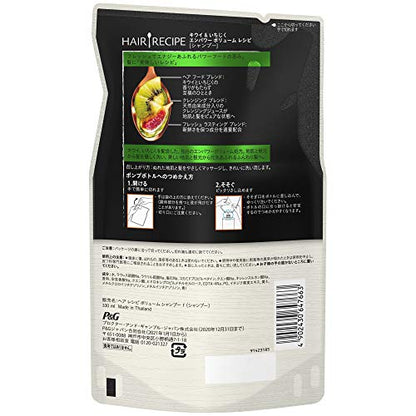 Hair Recipe Kiwi Empower Volume Shampoo Refill 330ml