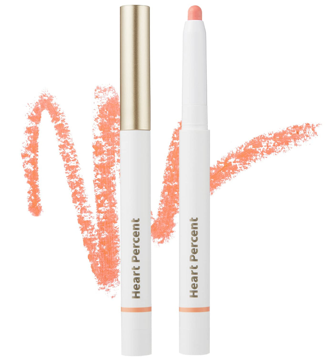 Heart Percent Dote On Mood Lip Pencil Multi 4-in-1 Apricot Coral