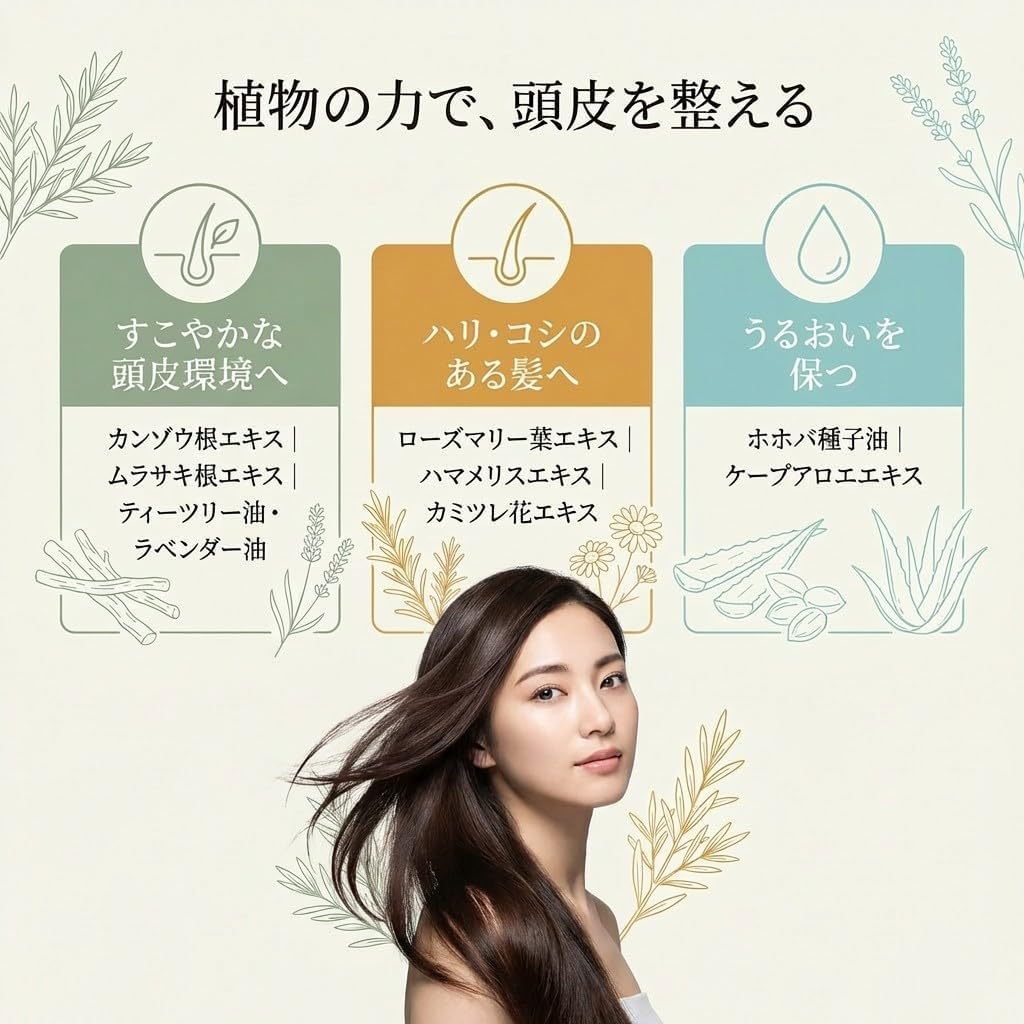 Hearty Heart Tea Tree Shampoo Refill 420ml for Oily Hair