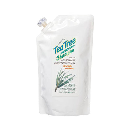Hearty Heart Tea Tree Shampoo 420ml Organic Hair Care Refill