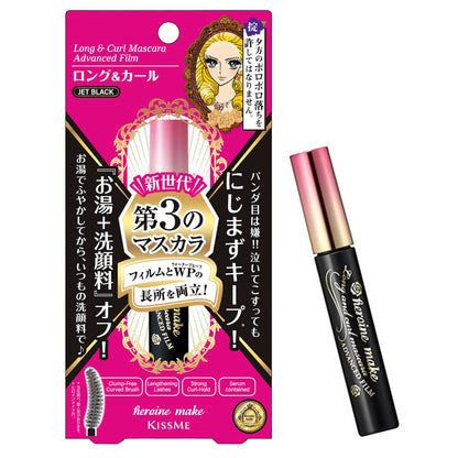 Heroine Make Long &amp; Curl Mascara Advanced Film 6g for Strong Curl