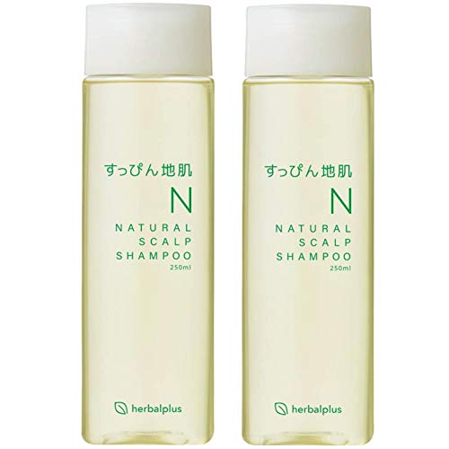 HERBALPLUS Natural Scalp Shampoo Set for Healthy Hair 250ml x 2