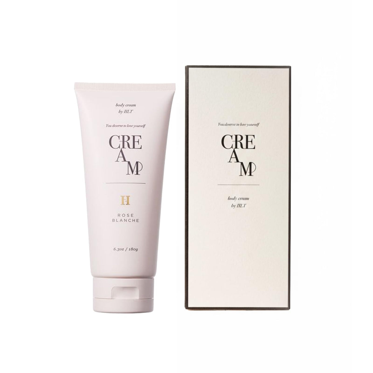 Her lip to Sensual Rich Body Cream 180g with Ceramide for Dry Skin