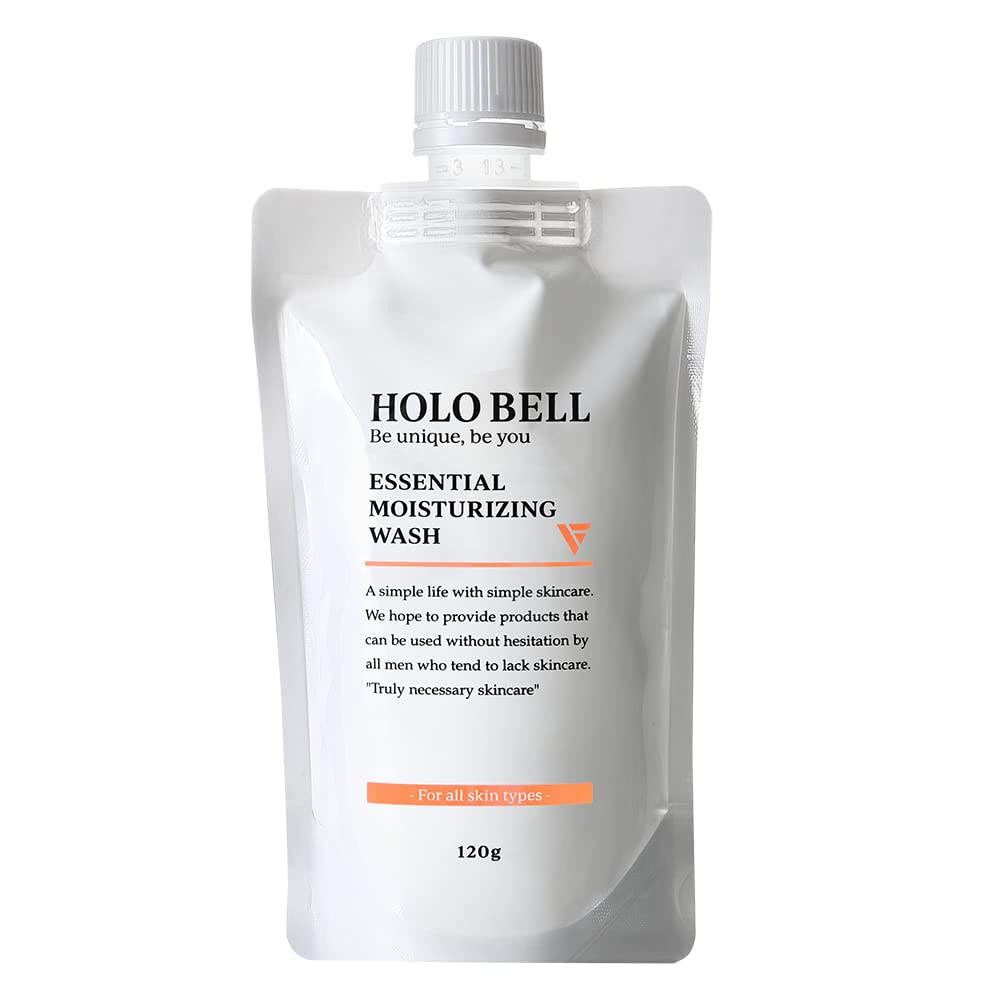 HOLO BELL Nettoyant Mousse pour Homme 120g avec Bulles Riches