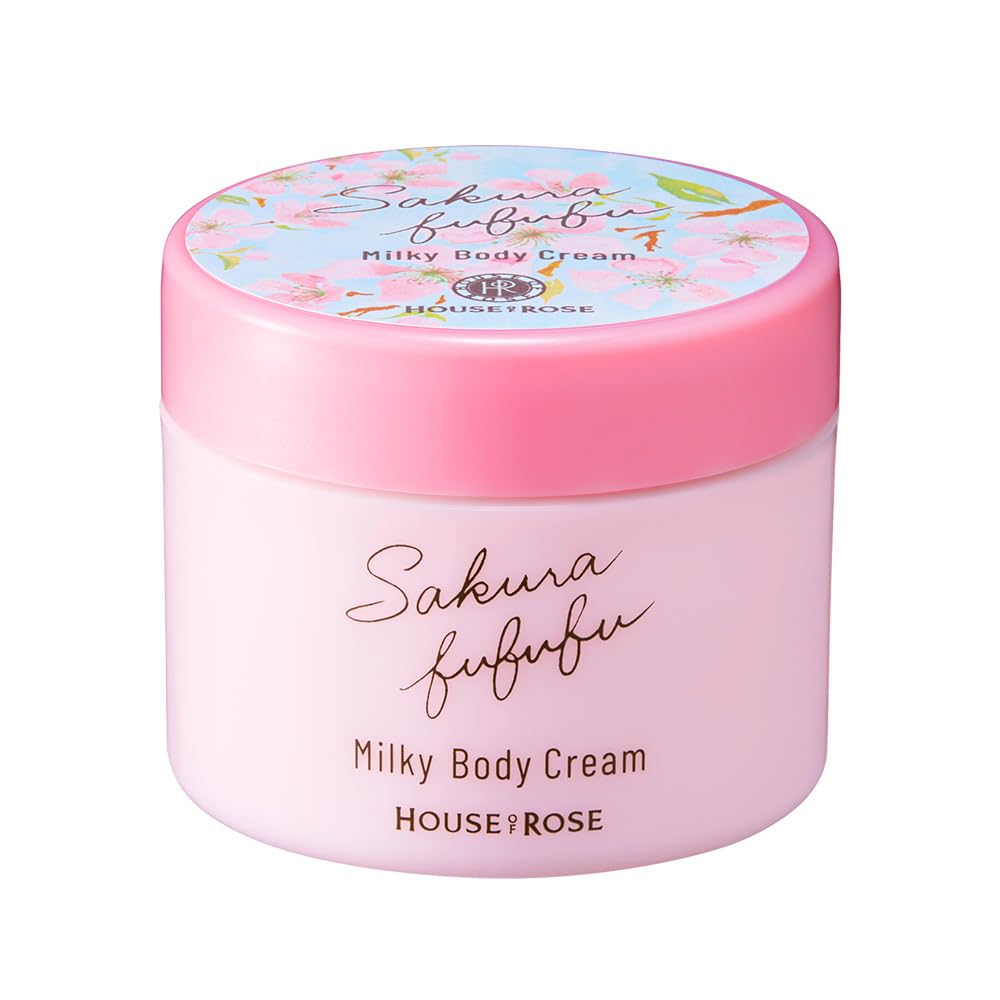 HOUSE OF ROSE Milky Body Cream with Cherry Blossom Fragrance 95g