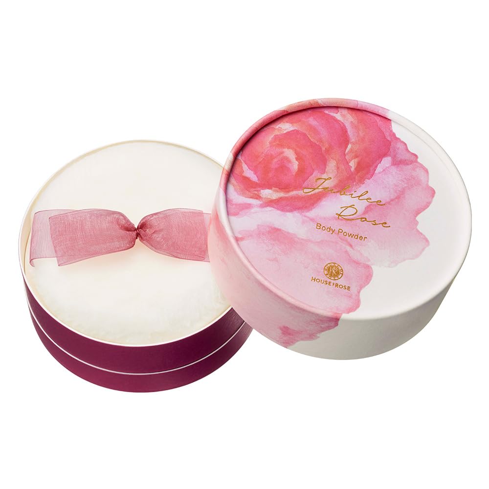 HOUSE OF ROSE Body Powder with Luxurious Rose Fragrance 65g
