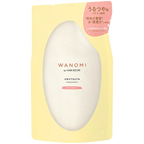 Hair Recipe Wanomi Moisturizing Treatment Refill 300g for Dry and Frizzy Hair