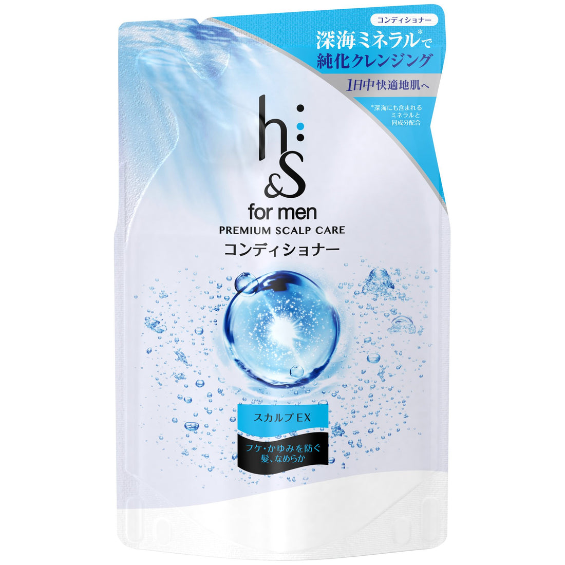 h&amp;s for men Conditioner Refill 300g Scalp EX
