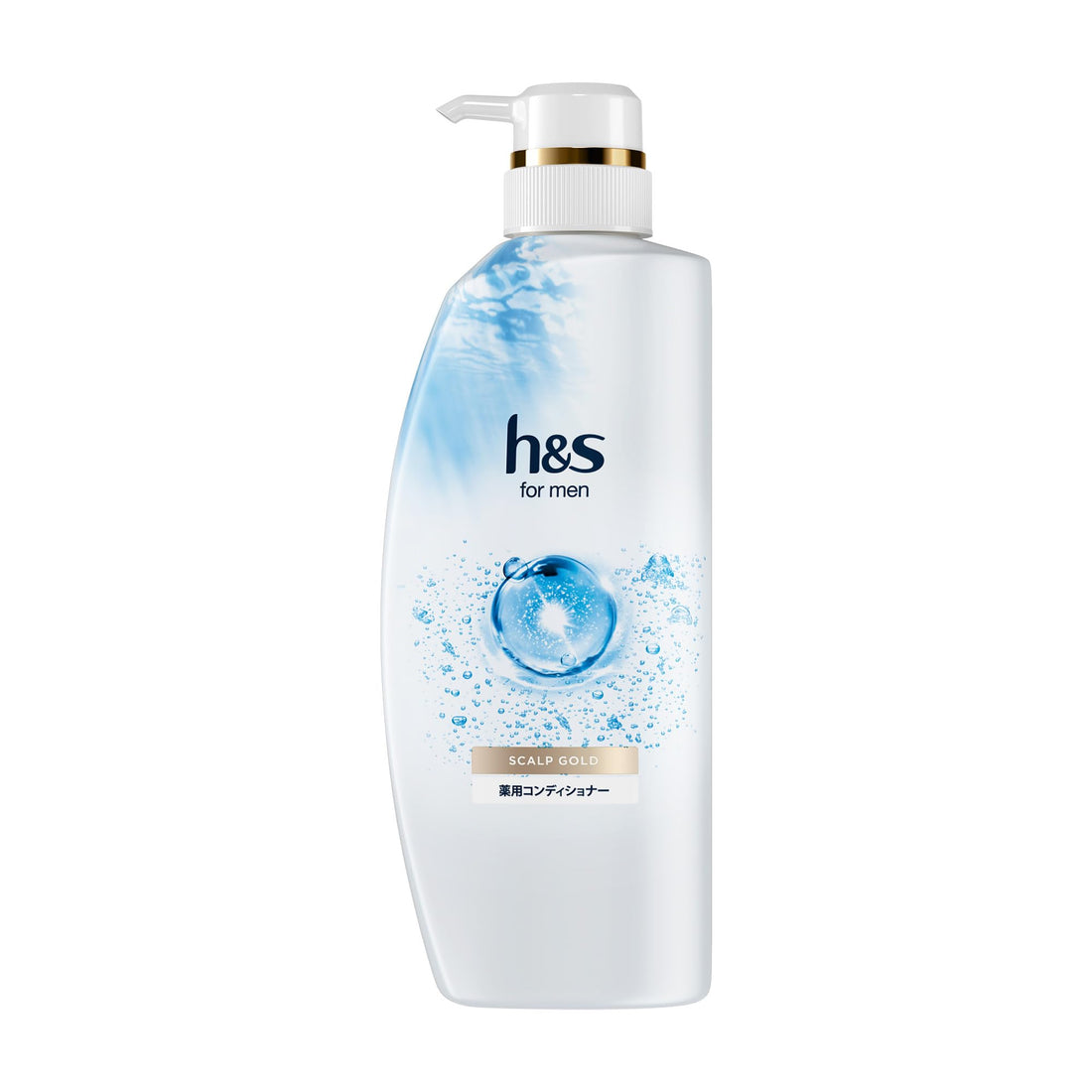 h&s for men Conditioner Pump 350g Scalp Gold