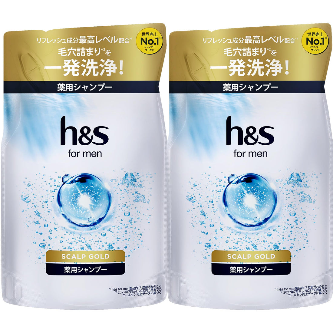 h&amp;s for men Scalp EX Shampoo Refill 300mL for Japanese Hair Care
