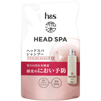 H&amp;sshinheddosupa Deep Head Spa Shampoo Refill 350g