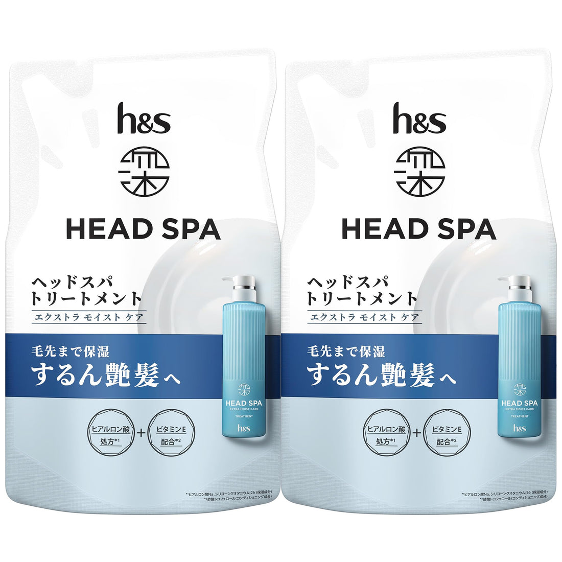 H&amp;sshinheddosupa Extra Moist Care Hair Treatment 350g Refill