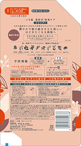 ICHIKAMI Moisture W Care Shampoo Refill 660ml