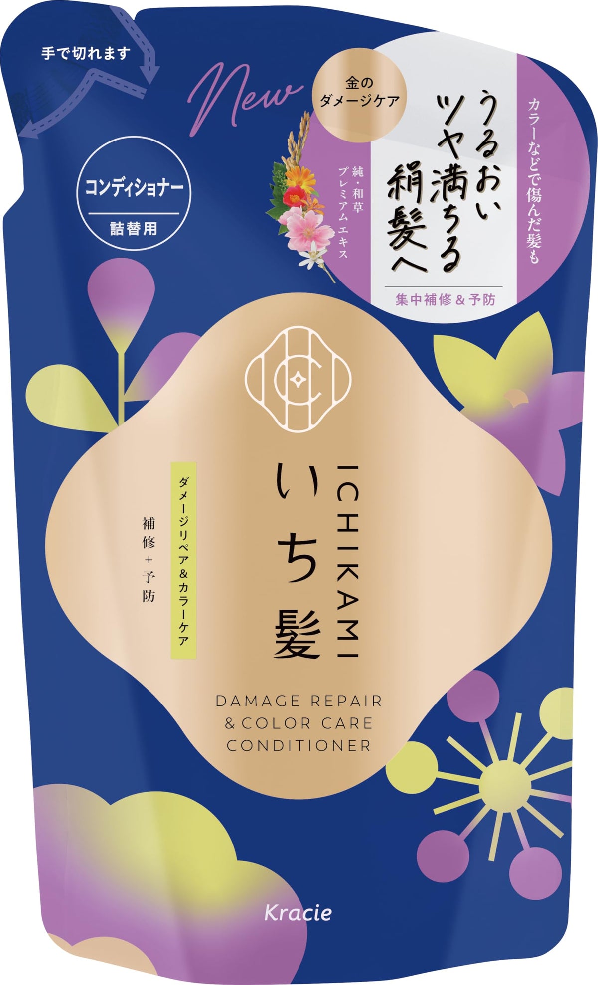 ICHIKAMI Damage Repair and Color Care Conditioner Refill 320g