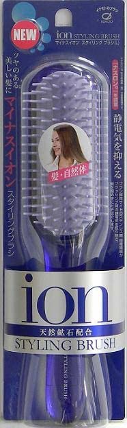 Ikemotoburashikougyou Styling Brush L with Negative Ions